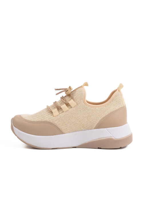 Beige Anorak Stoned Womens Casual Shoes 702465 Z