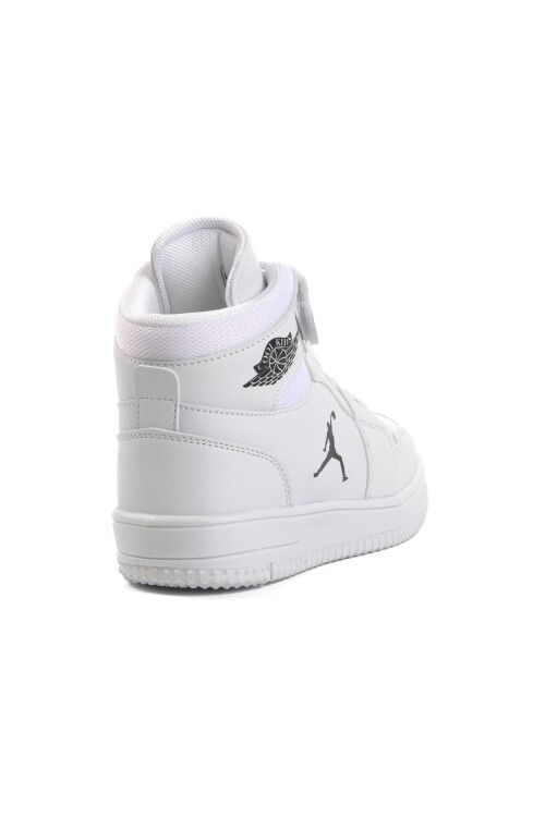 حذاء رياضي أبيض بطول الكاحل للأولاد Haykat Long F