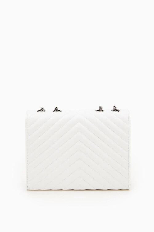 حقيبة كتف نسائية بيضاء 930076