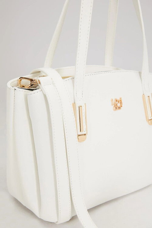 حقيبة كتف نسائية بيضاء 930206