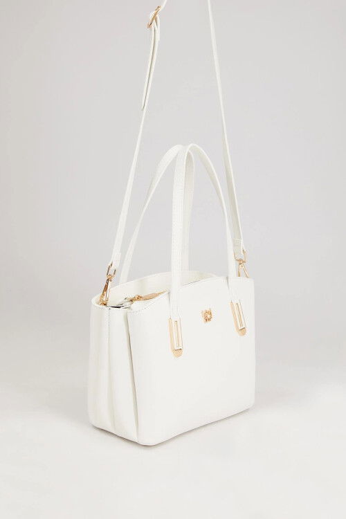 حقيبة كتف نسائية بيضاء 930206