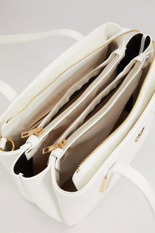 حقيبة كتف نسائية بيضاء 930206