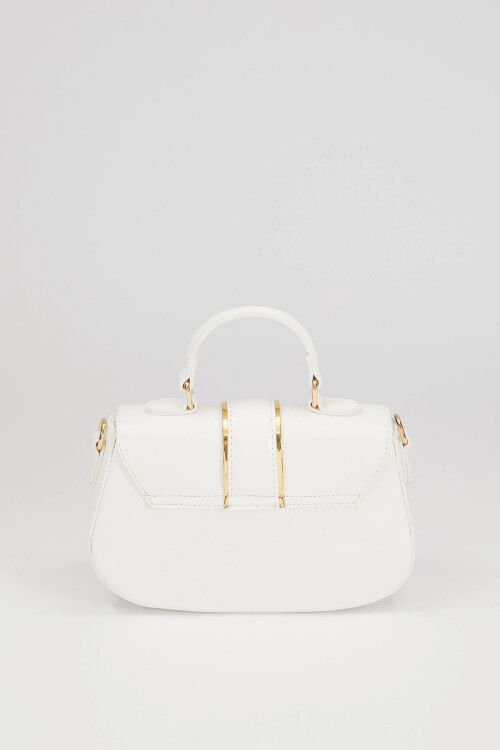 White Womens Shoulder Bag 930214