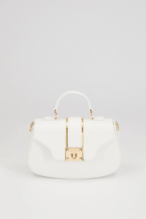 White Womens Shoulder Bag 930214