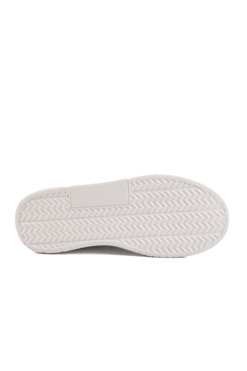 White Velcro Unisex Sneakers DRK158 G