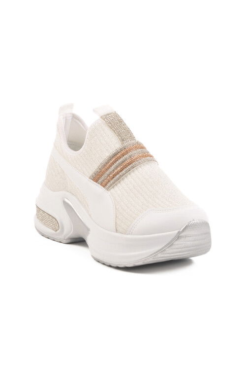 White Anorak Stoned Womens Sneakers 702307 Z