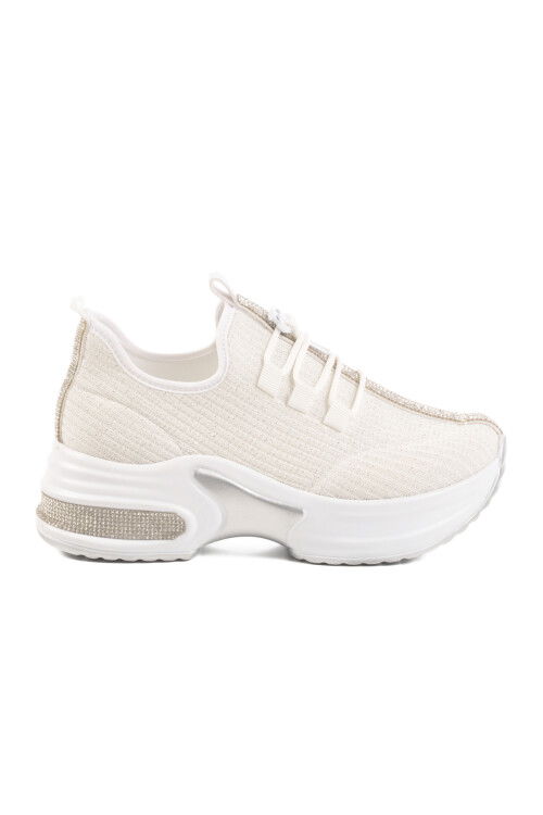 White Anorak Womens Sneakers 702322 Z