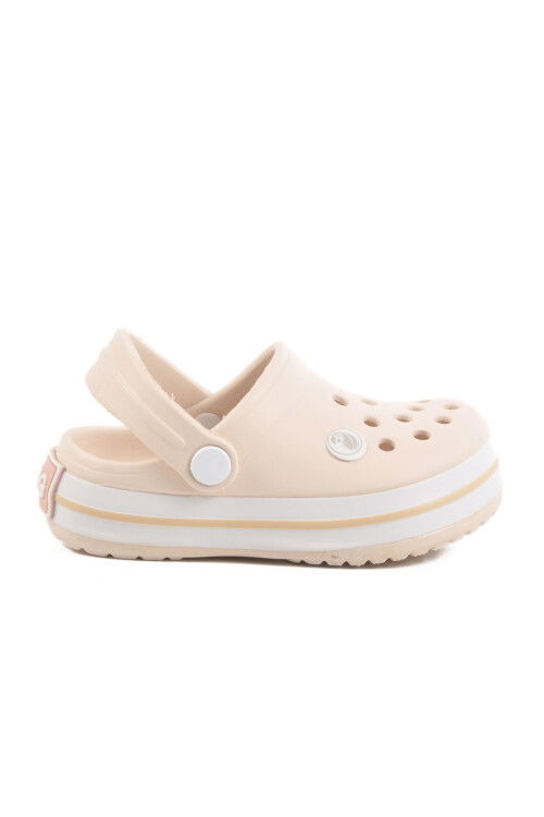 Ecru Eva Light Unisex Childrens Sabo Slippers 214 P