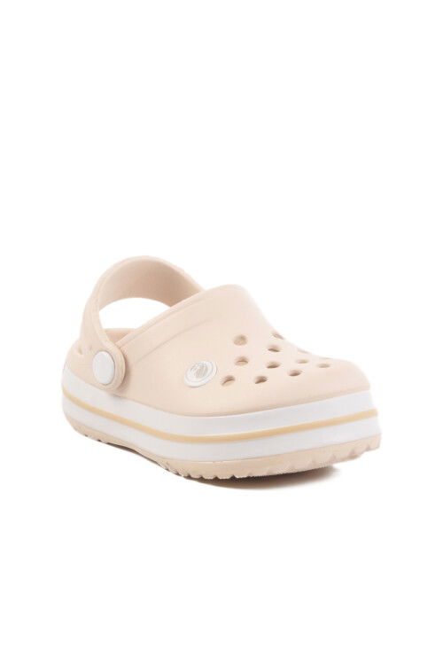 Ecru Eva Light Unisex Childrens Sabo Slippers 214 P
