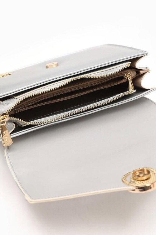 Silver Womens Shoulder Bag 930128