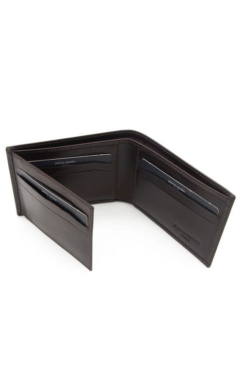 Brown Genuine Leather Mens Wallet 3234