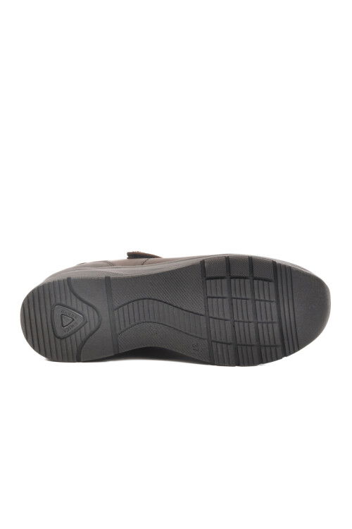 Kahve Hakiki Deri Anatomik Kadın Casual Ayakkabı Z010 Z