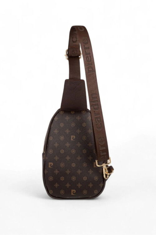 حقيبة كروس بودي نسائية بنية اللون 05PC24K821