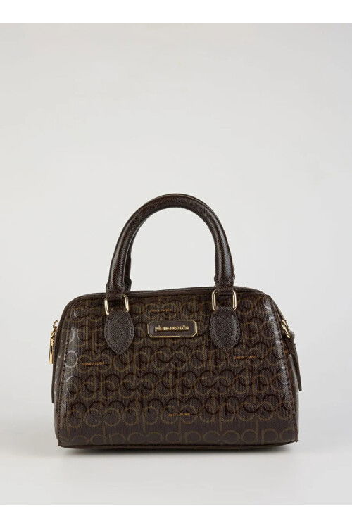 Brown Womens Shoulder Bag 05PC24K827-PMN