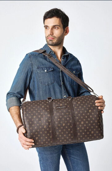 Kahverengi Unisex Seyahat Çantası 04PC001207-B