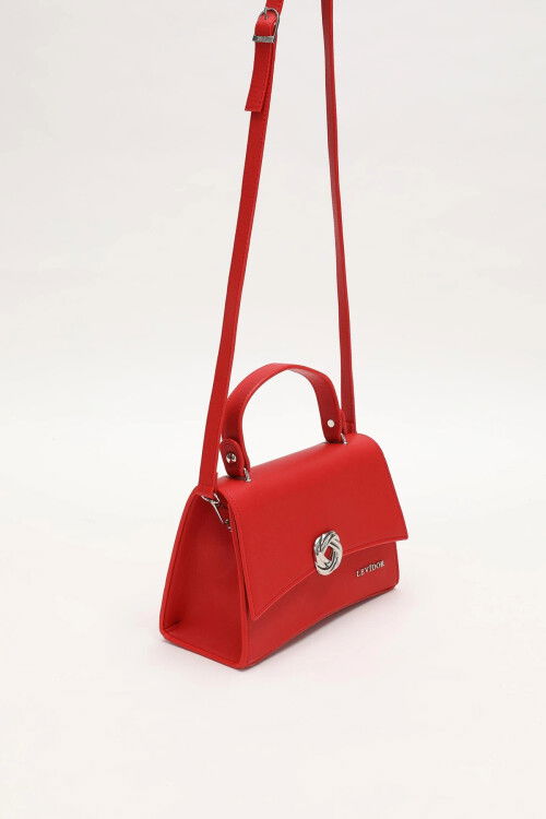 Red Womens Shoulder Bag 930158