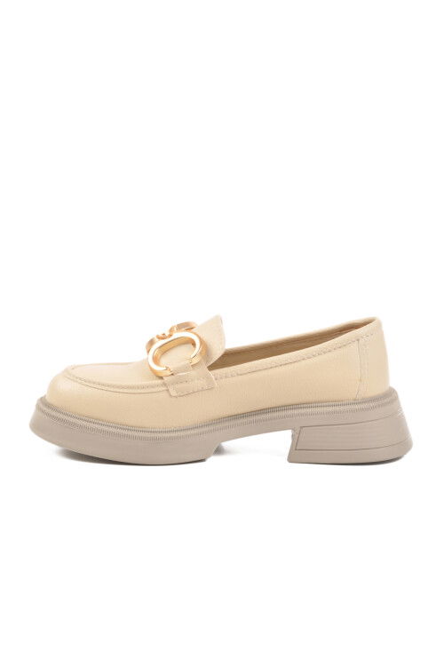 Cream Womens Classic Shoes PC-52650 Z