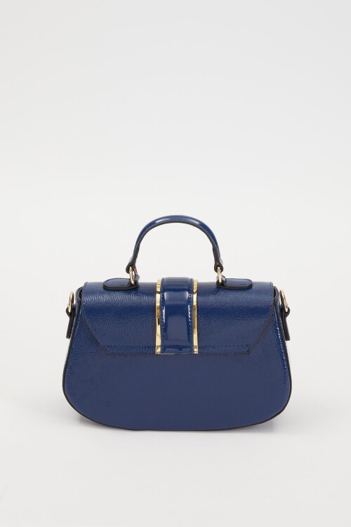 Navy Blue Camel Womens Shoulder Bag 930214