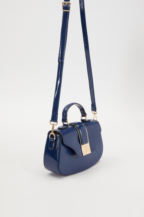 Navy Blue Camel Womens Shoulder Bag 930214