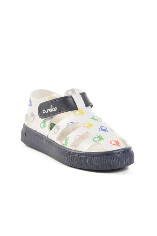 Navy Blue Velcro Girls Sandals BN-1410 P