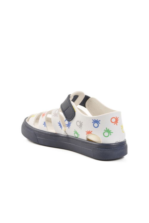 Navy Blue Velcro Girls Sandals BN-1410 P