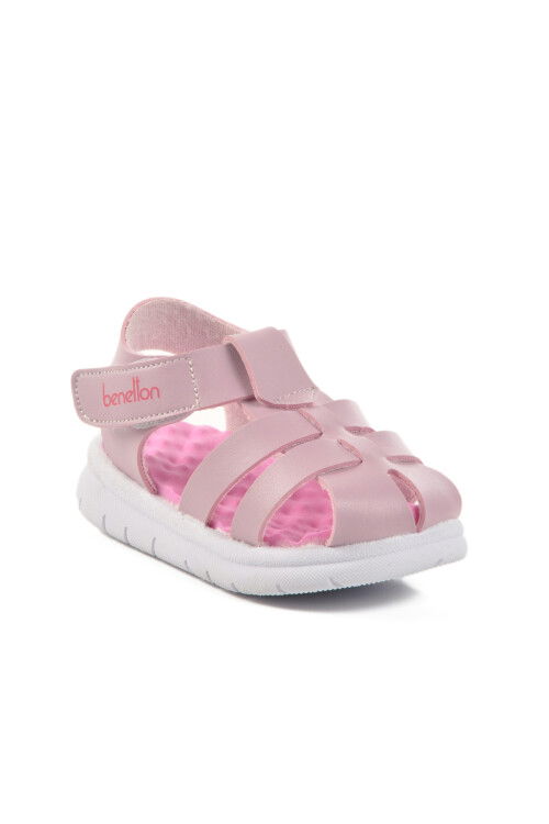 Lilac Velcro Baby Girl Sandals BN-1245 B
