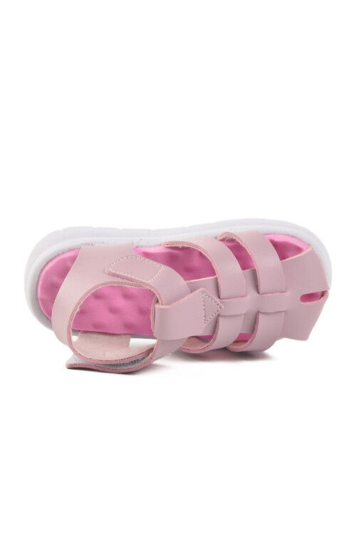 Lilac Velcro Baby Girl Sandals BN-1245 B