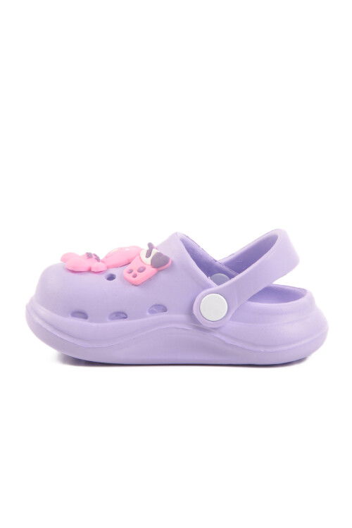 Lila Eva Lightweight Baby Girl Sabo Slippers 303 B