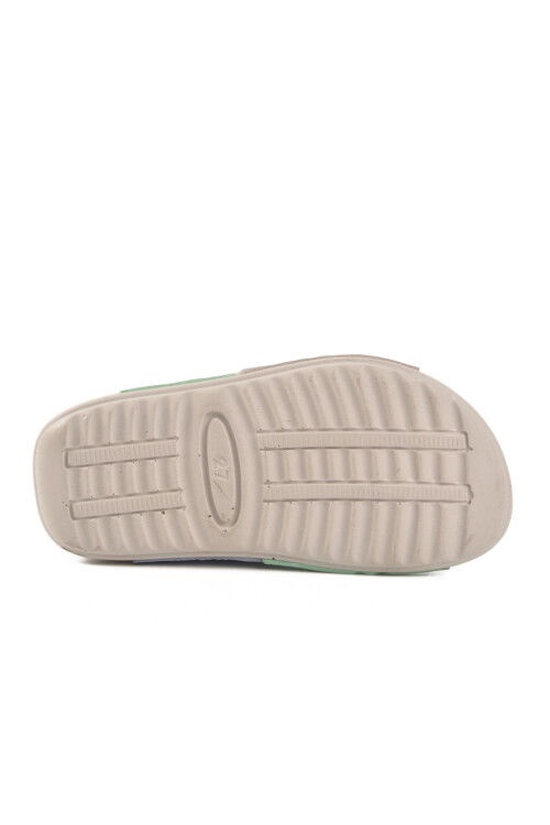Yeşil Cırtlı Kız Çocuk Sandalet BN-1422 P