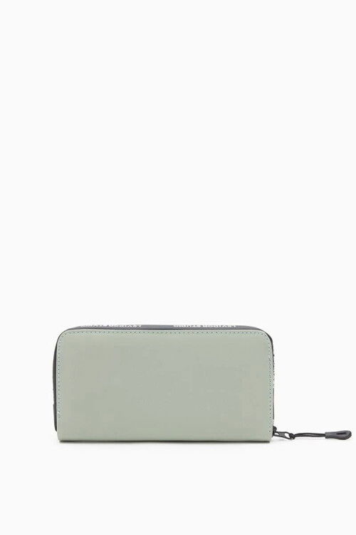 Mint Green Textile Womens Wallet 920004