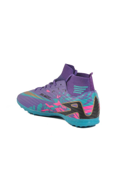 Purple Mens Artificial Turf Shoes Merc WJ-502 M