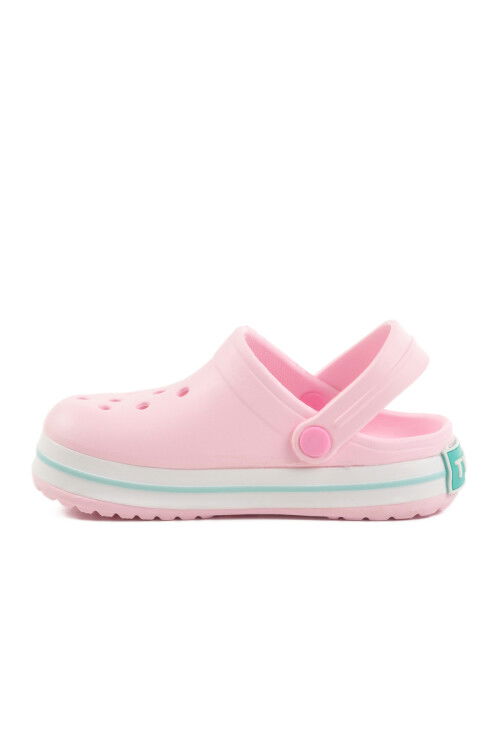 Pink Eva Lightweight Girls Sabo Slippers 214 F