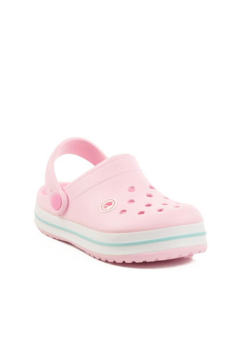 Pink Eva Lightweight Girls Sabo Slippers 214 F