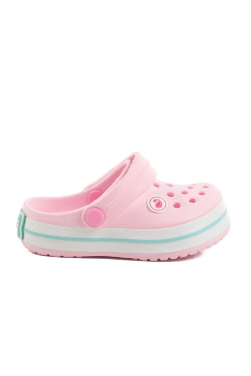 Pink Eva Lightweight Girls Sabo Slippers 214 P