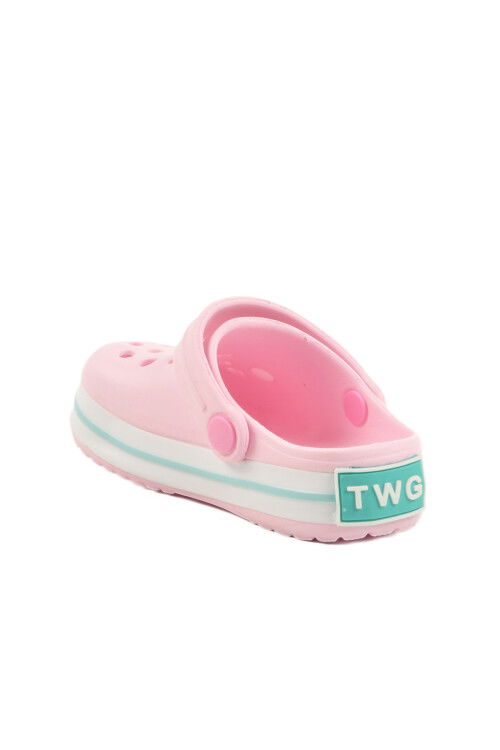 Pink Eva Lightweight Girls Sabo Slippers 214 P