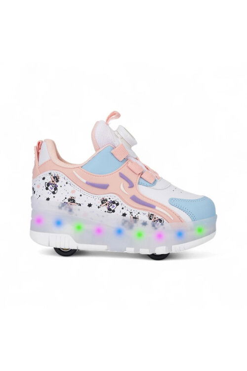 Nils Powder Light Skate Orthopedic Girls Sneakers