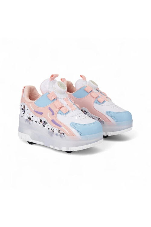 Nils Powder Light Skate Orthopedic Girls Sneakers