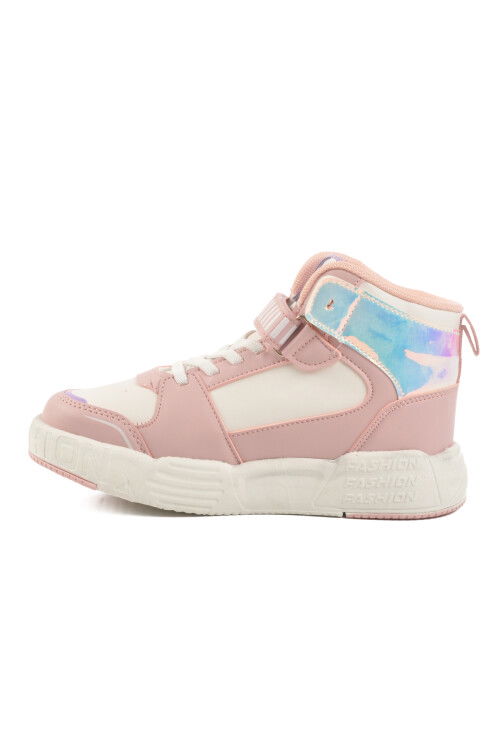 Powder Velcro Ankle Girl Sneaker King Long F