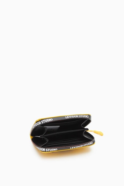 Yellow Textile Womens Wallet 920003