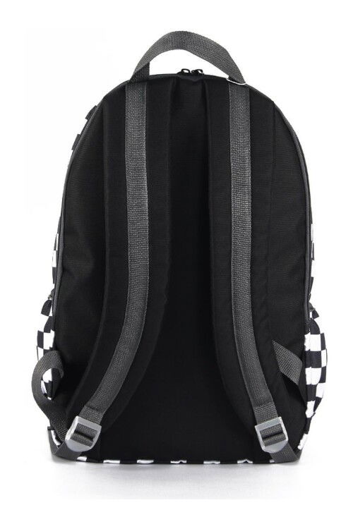 Black and White Unisex School Bag 03780