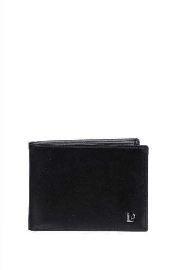 Siyah Hakiki Deri Erkek Cüzdan 075