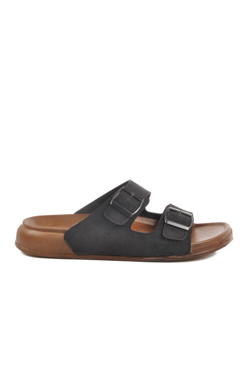 Black Mens Slippers 28225103 M