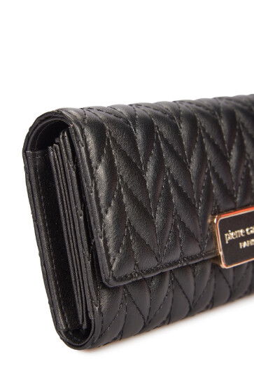 Black Womens Wallet 06PC25Y614-KLSA