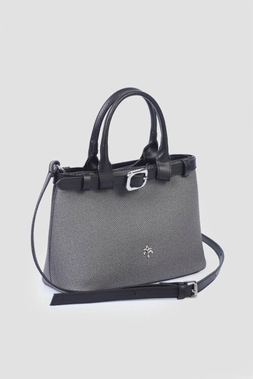 Black Womens Hand and Shoulder Bag IM590