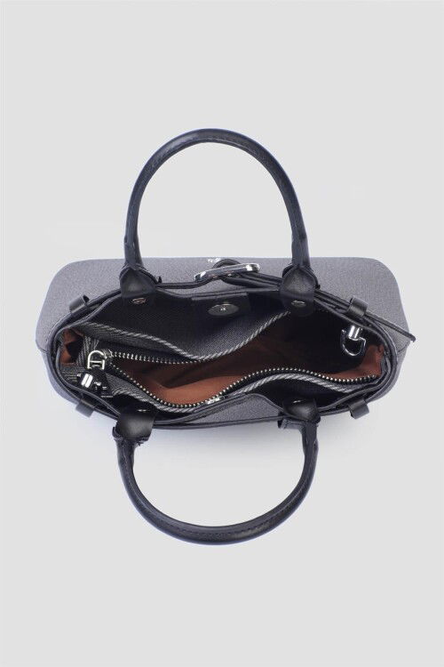 Black Womens Hand and Shoulder Bag IM590