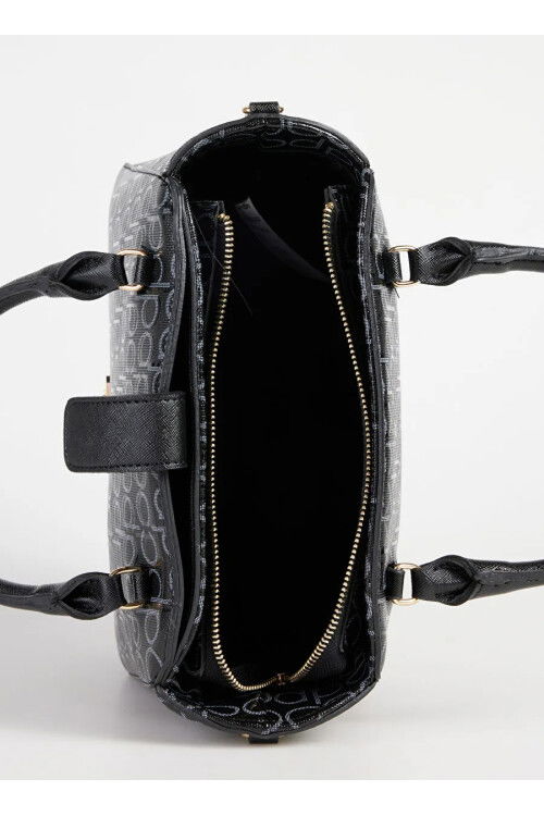 Siyah Kadın El ve Omuz Çantası 05PC24K817-PMN