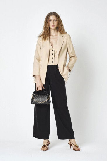 Black Womens Shoulder Bag 05PC25Y10323-MN