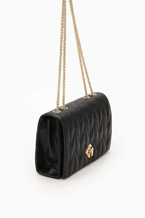 Black Womens Shoulder Bag 930075