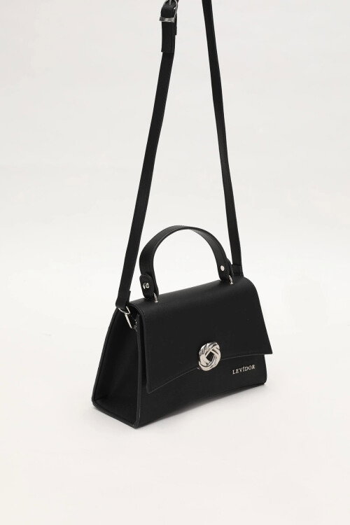 Black Womens Shoulder Bag 930158