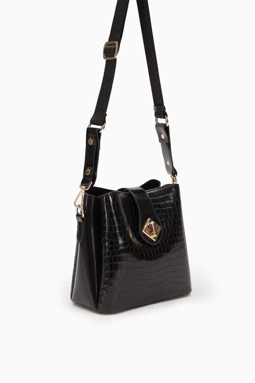 Black Womens Shoulder Bag 930167
